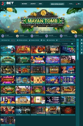 Ukurasa wa slots kwenye kasino ya 22Bet Tanzania, ukionyesha michezo ya slots